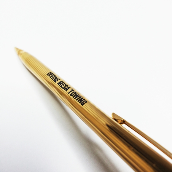 NIB Vintage 60s Bradley 'Astramatic' Gold Mech Pencil Gift Box 'Irvine Mesa Tow' - Picture 13 of 16